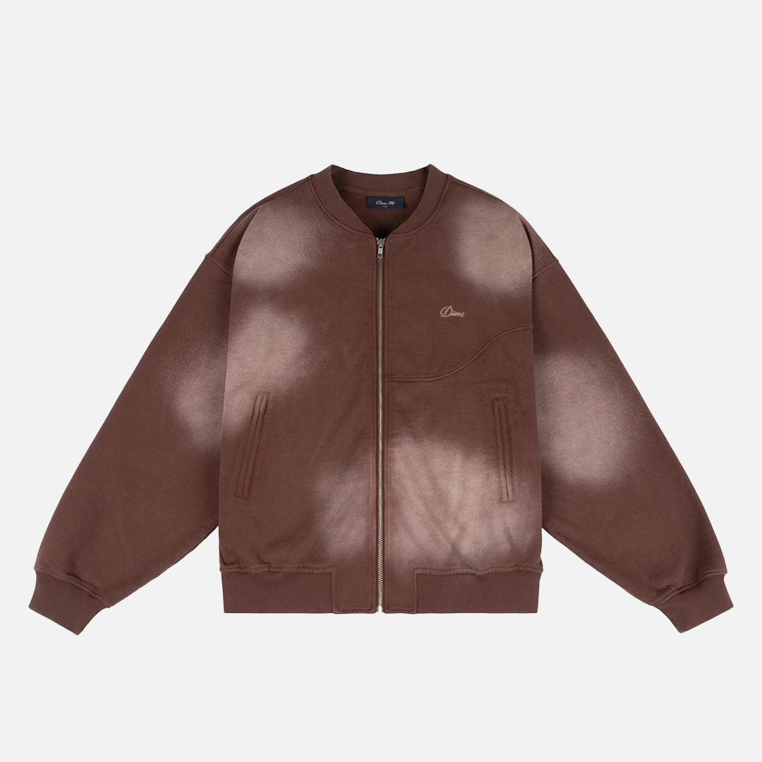 Faded Fleece Bomber