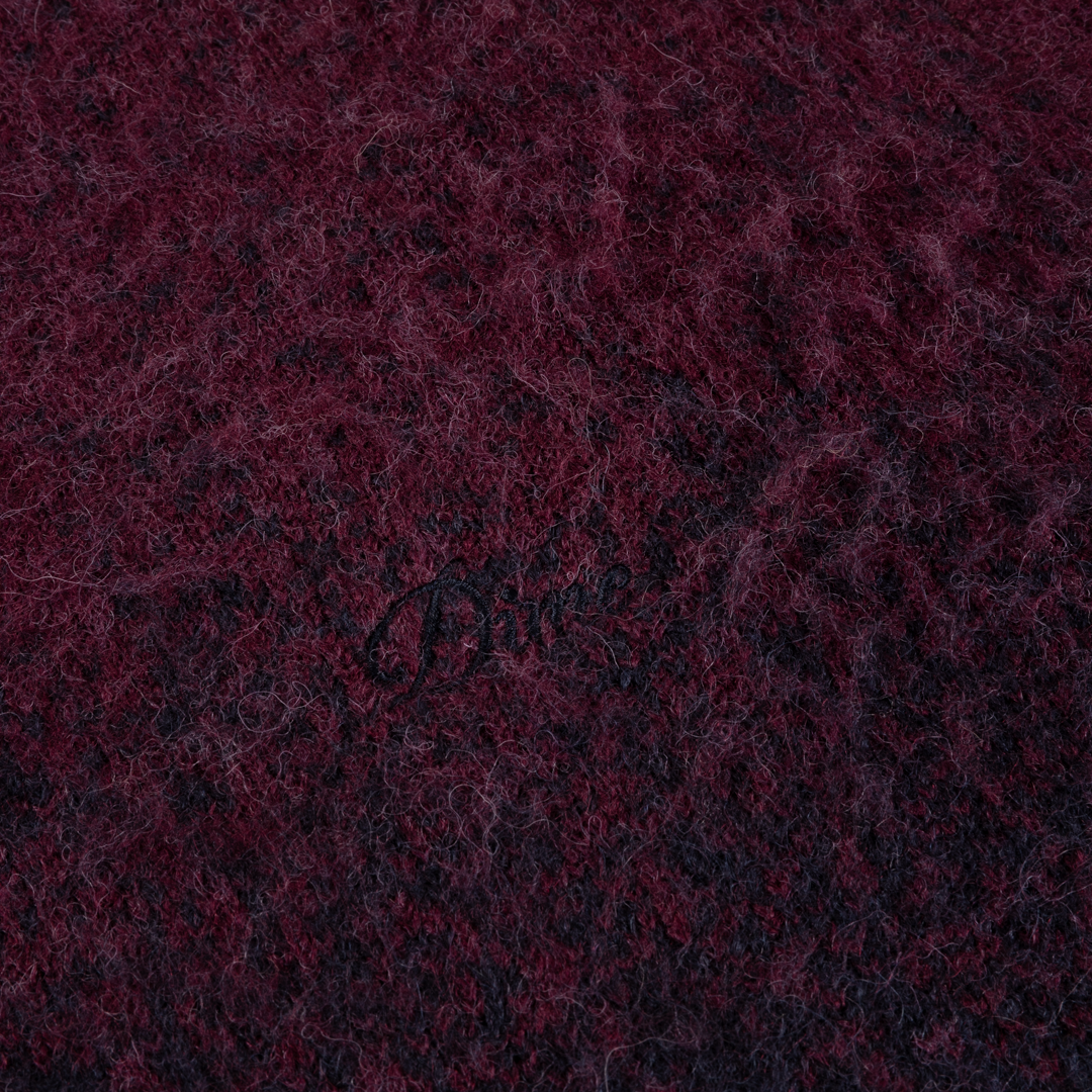 Mohair Double Zip Knit