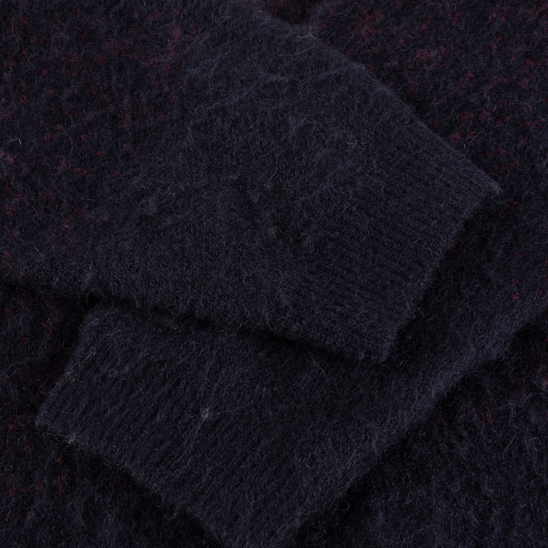 Mohair Double Zip Knit