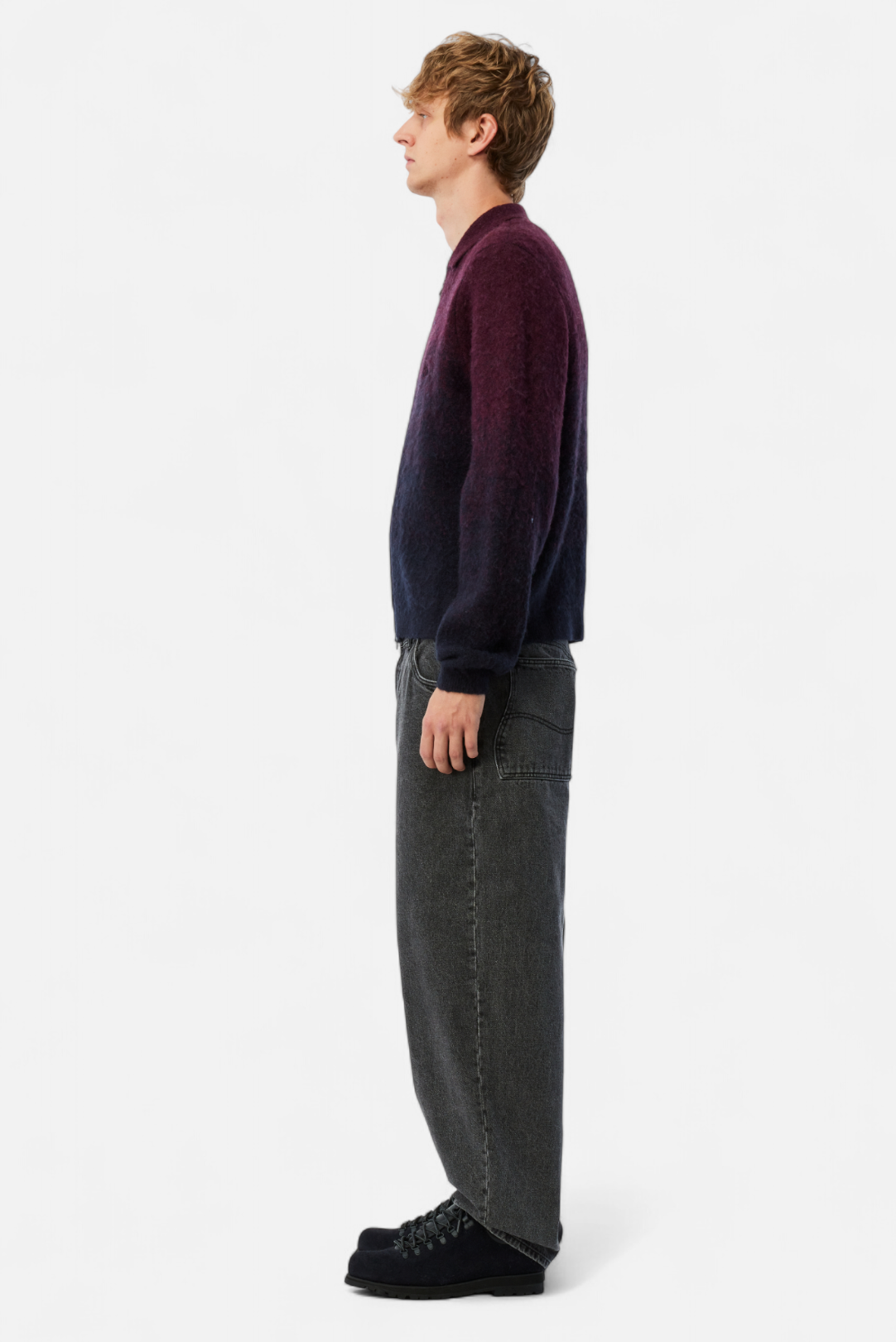 Mohair Double Zip Knit