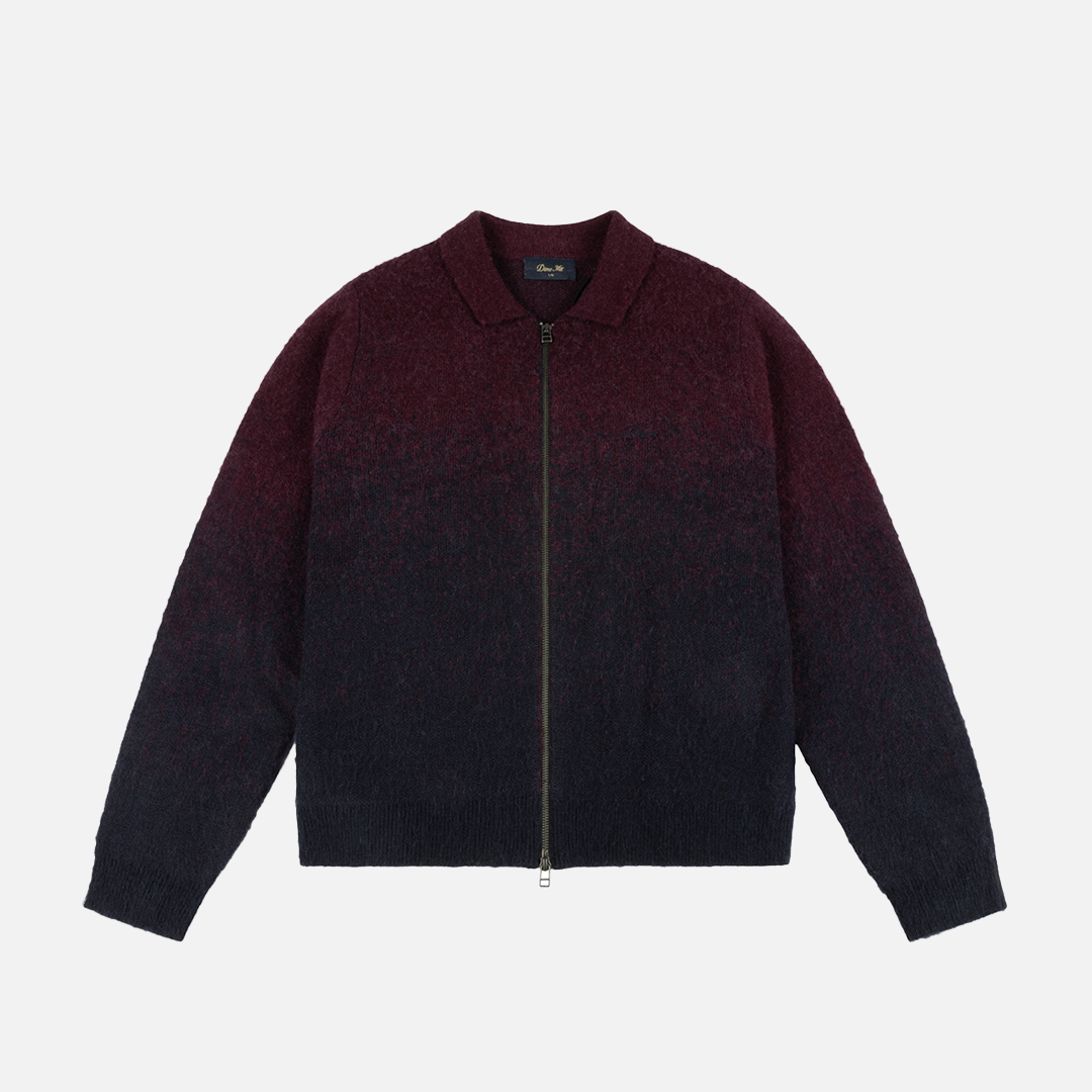 Mohair Double Zip Knit