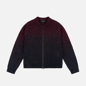 Mohair Double Zip Knit
