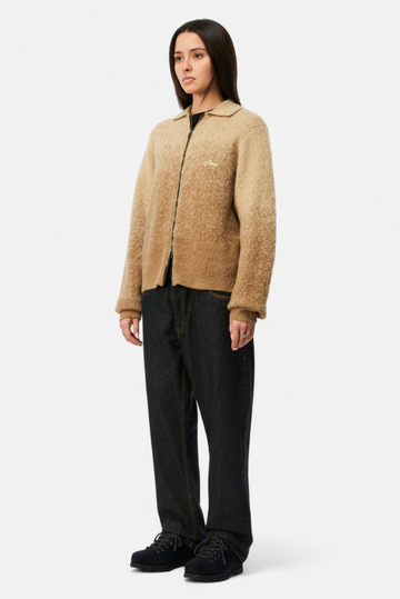 Mohair Double Zip Knit