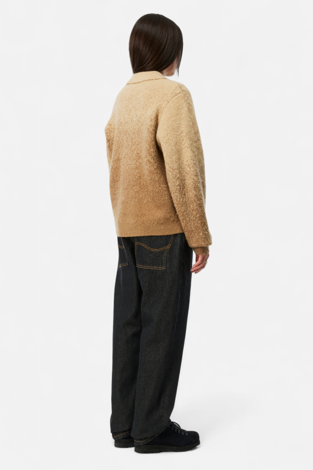 Mohair Double Zip Knit