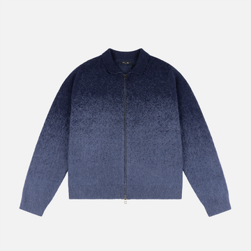 Mohair Double Zip Knit