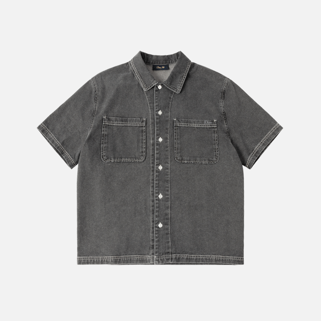Stonewash Button Up