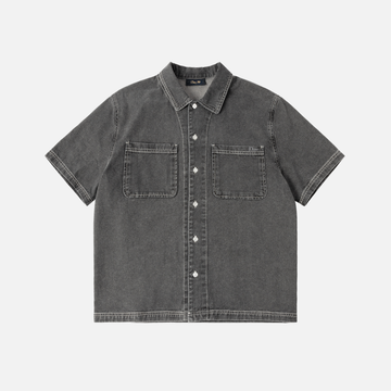 Stonewash Button Up