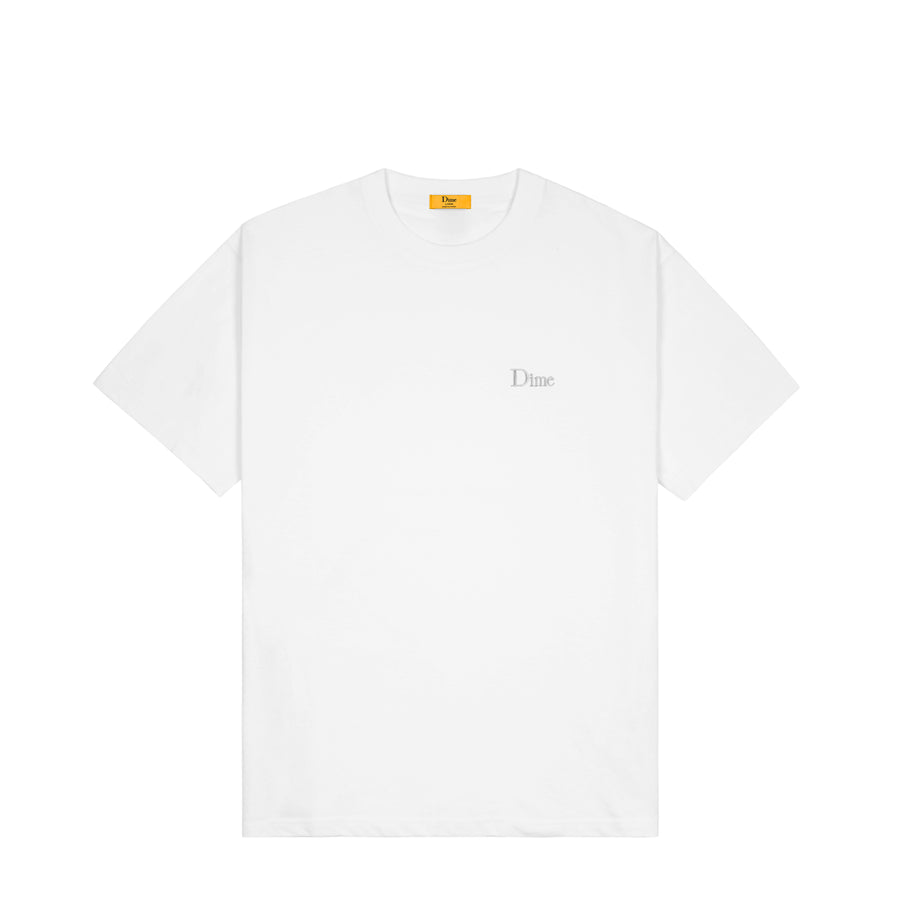 超歓迎された dime mtl small logo tee M Tシャツ/カットソー(半袖/袖