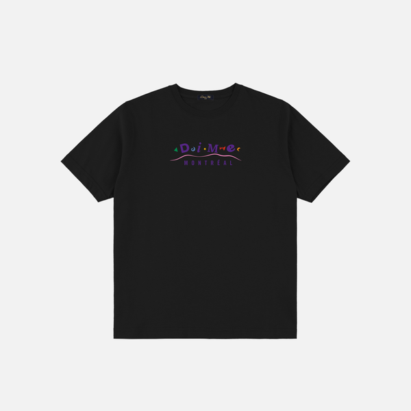 Dime Montreal サッカーシャツ ブラック Dime モントリオール Tシャツ