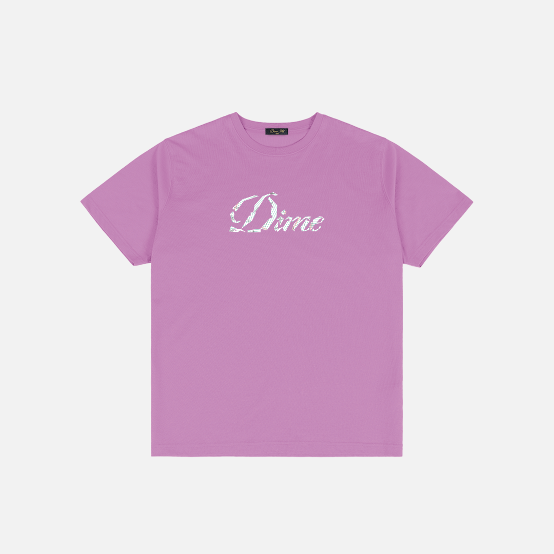 T-Shirt Cursive Paper Cut