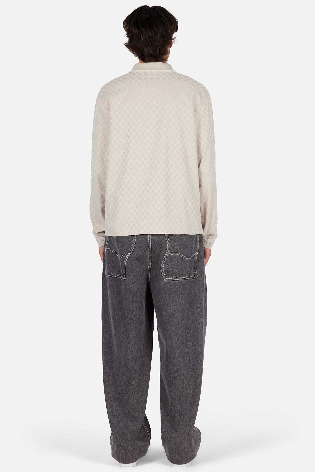Jacquard LS Polo