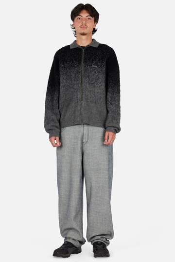 Mohair Double Zip Knit
