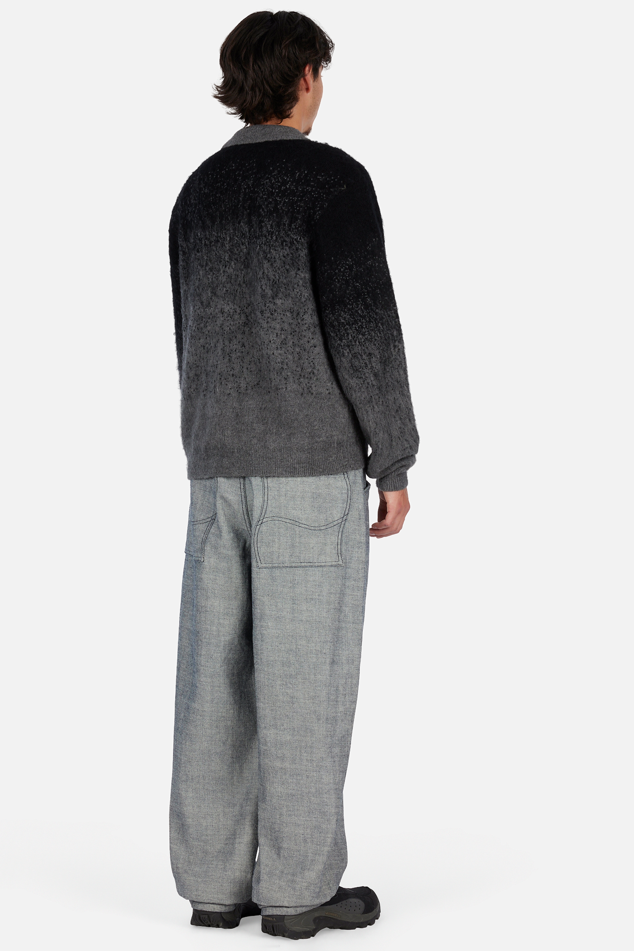 Mohair Double Zip Knit