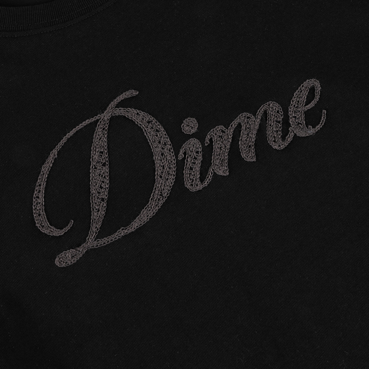 Cursive Crochet Tee