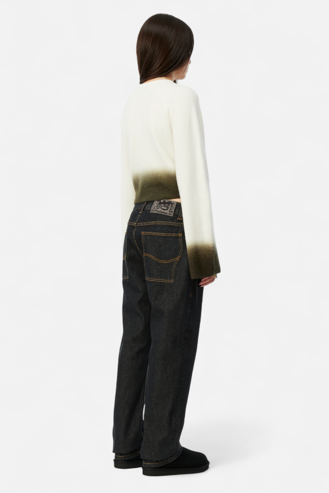 Cropped Mohair Knit