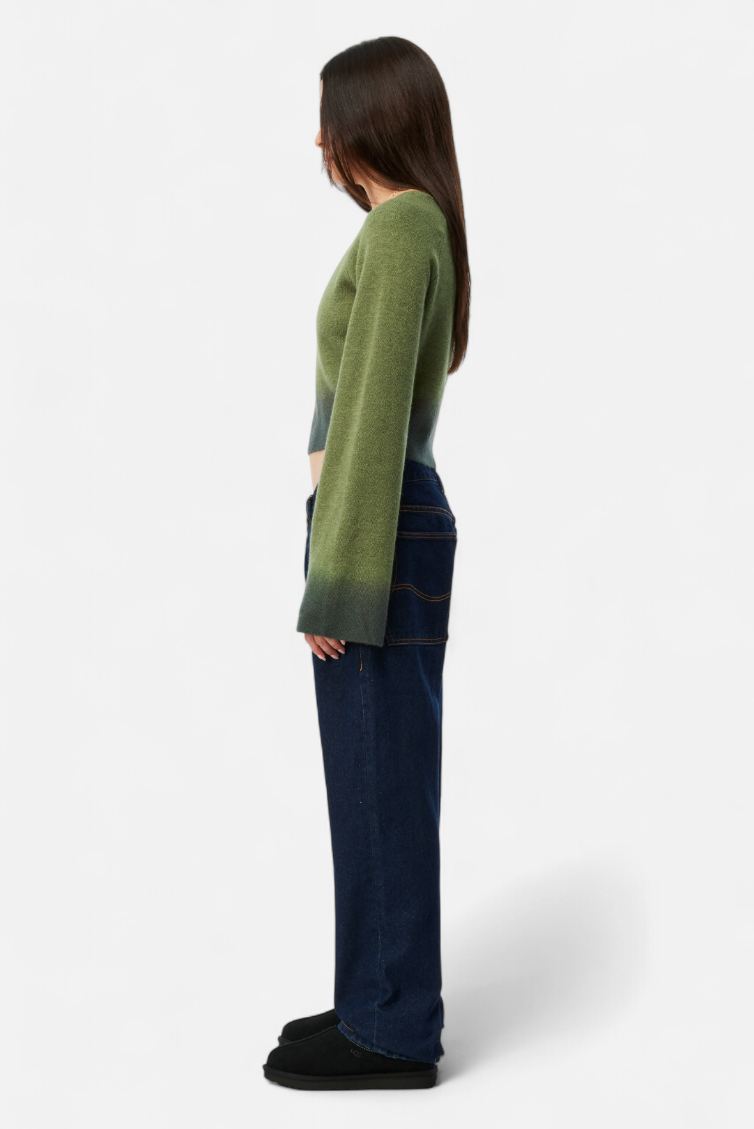 Cropped Mohair Knit