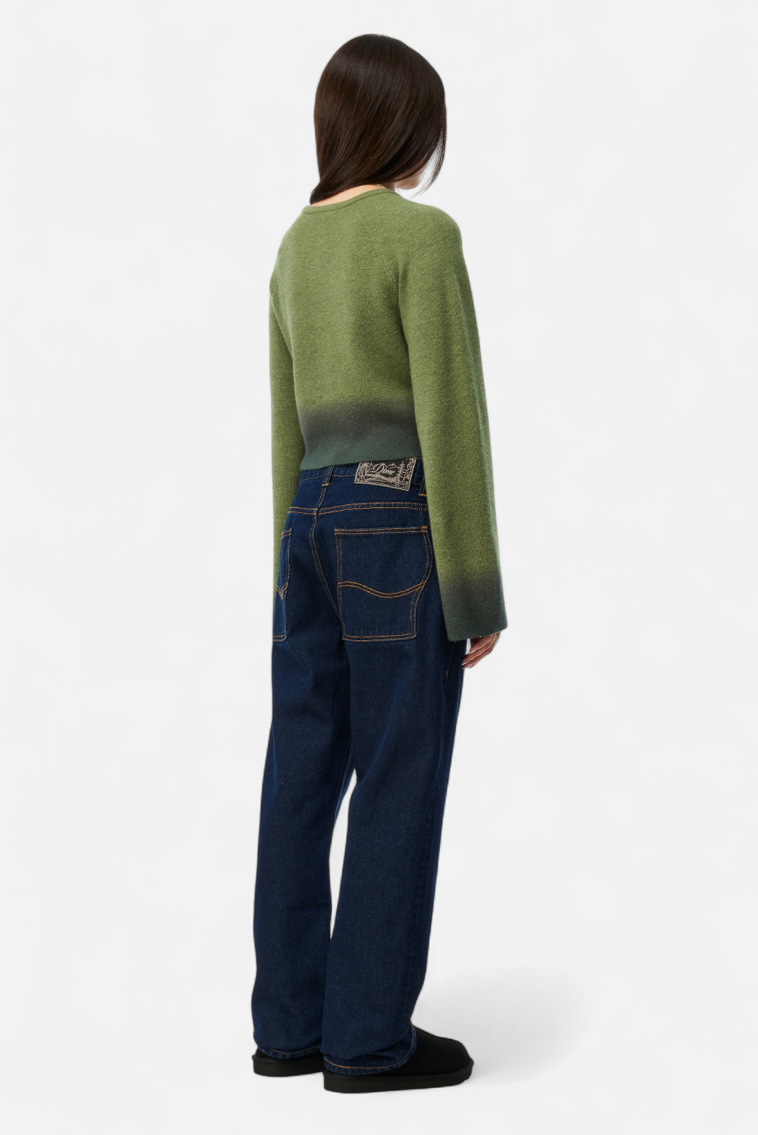 Cropped Mohair Knit