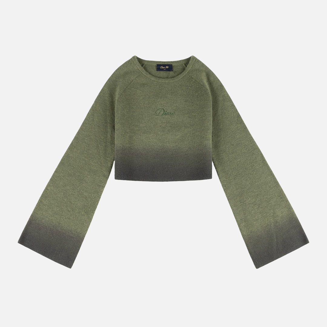 Cropped Mohair Knit
