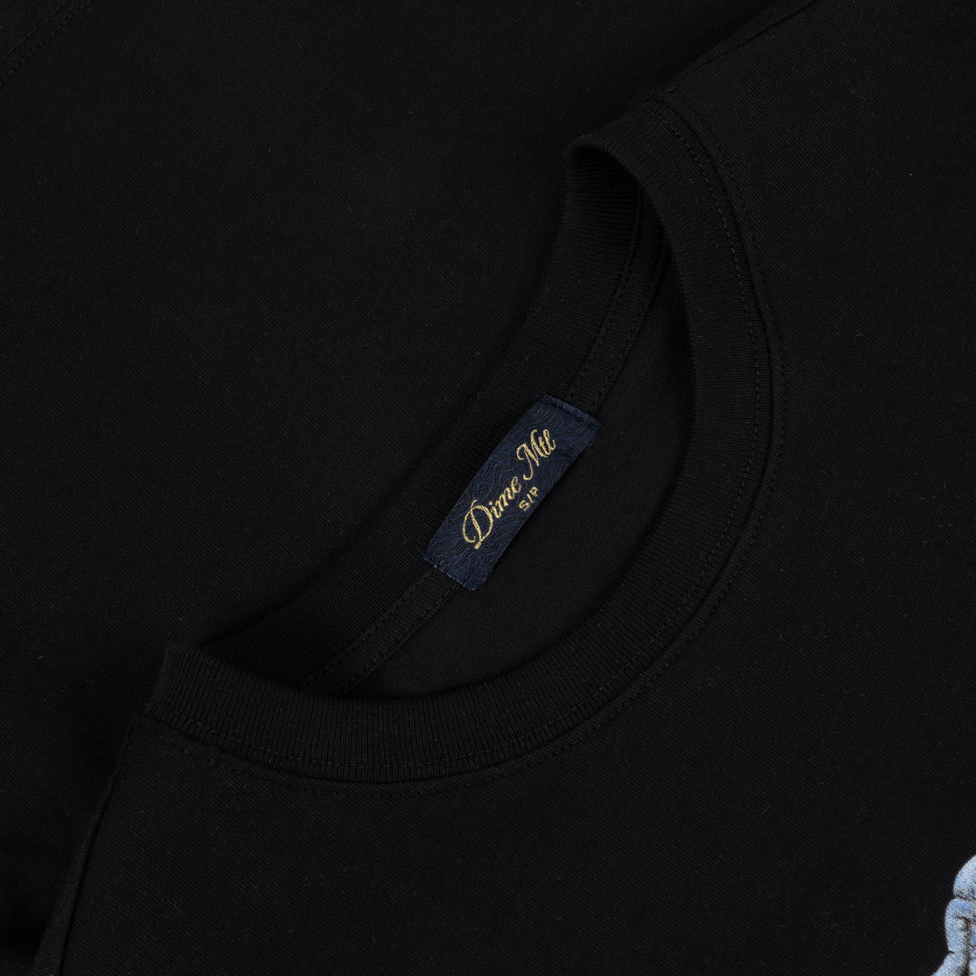 T-Shirt Cursive Denim