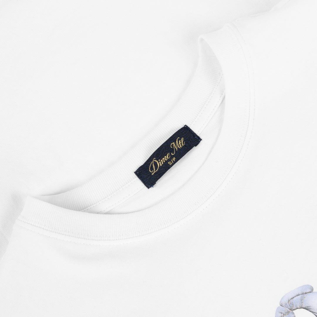 T-Shirt Cursive Denim