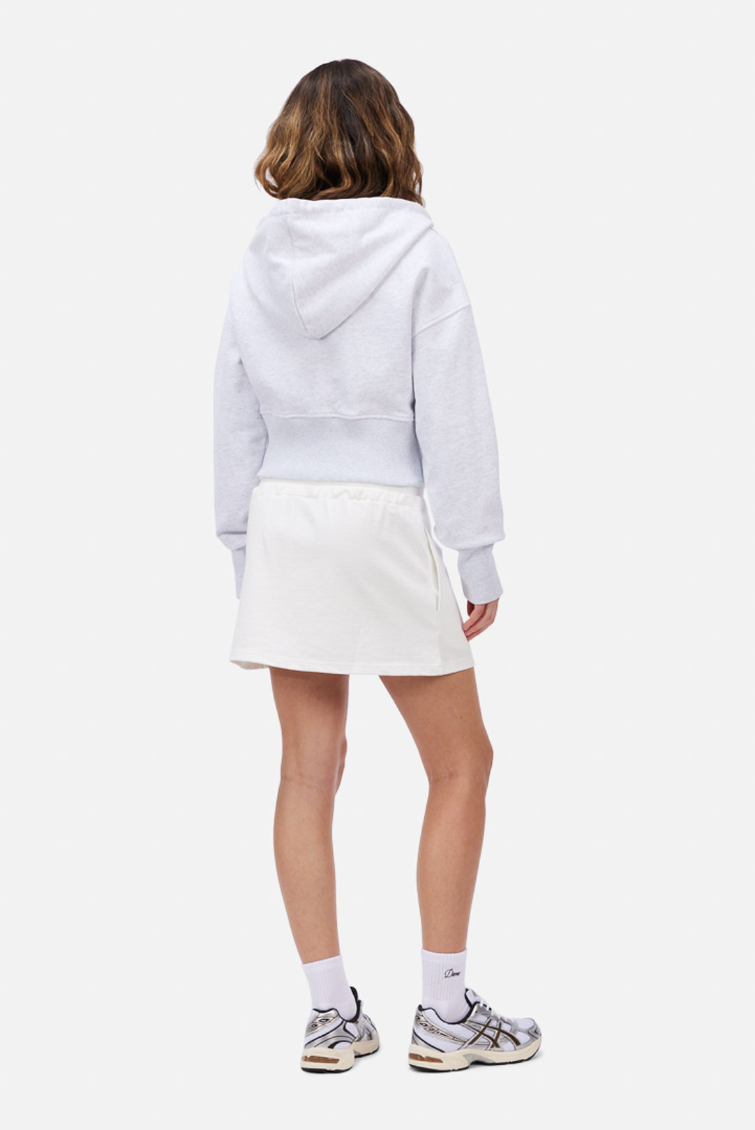Hoodie Cropped Zip