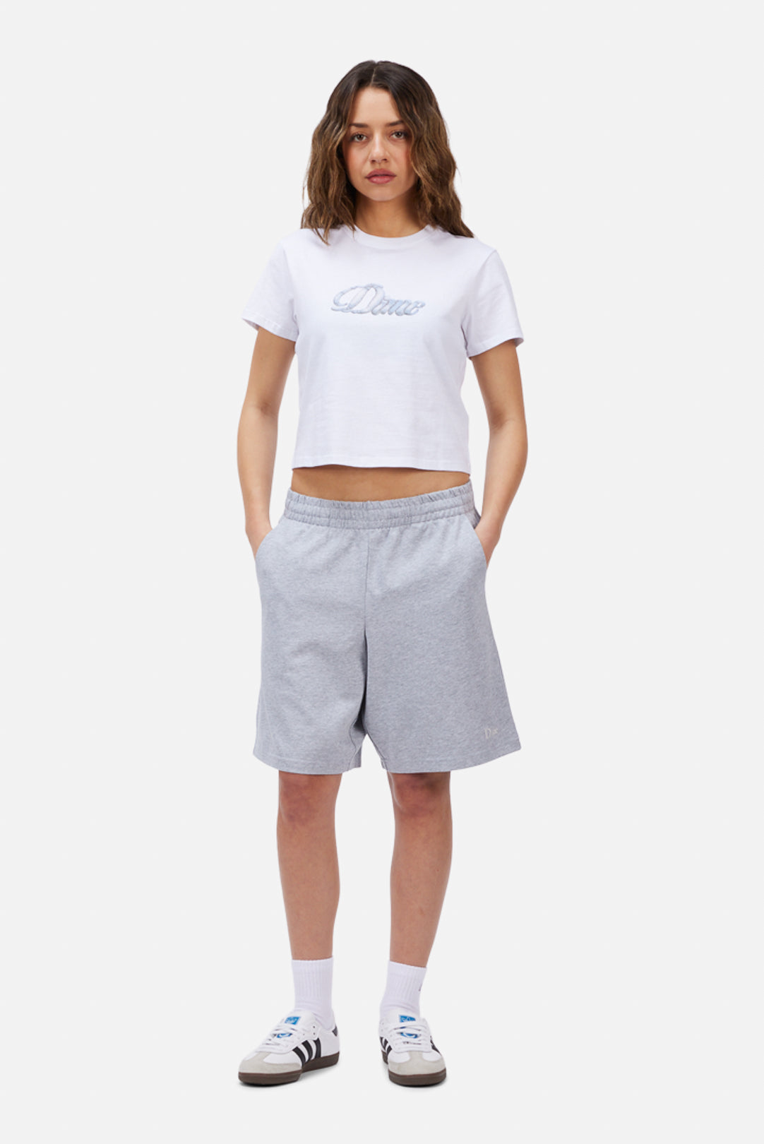 T-Shirt Cursive Denim