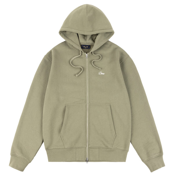 Cursive Zip Hoodie