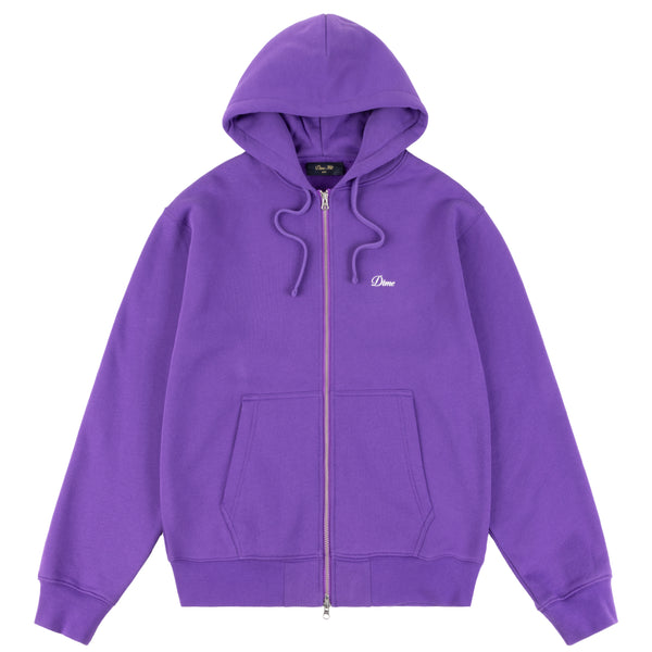 Cursive Zip Hoodie