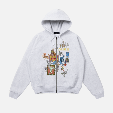 What the Medieval Zip Hoodie