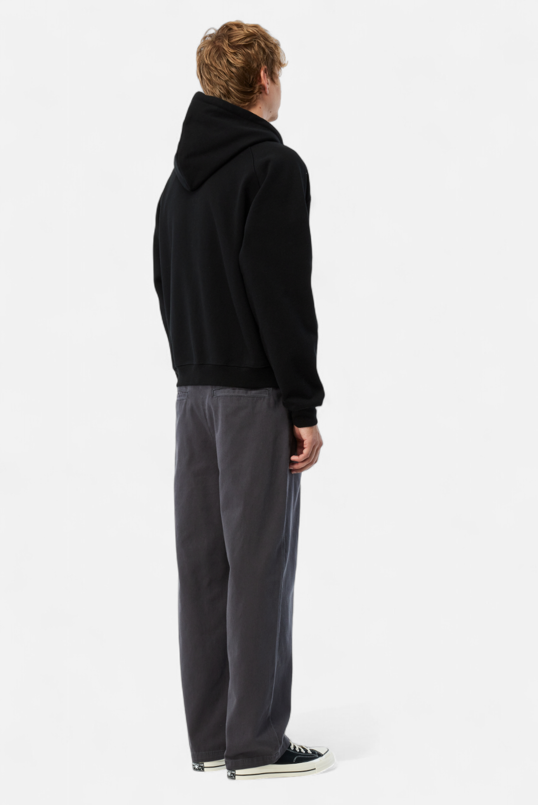 Cursive Small Logo Zip Hoodie