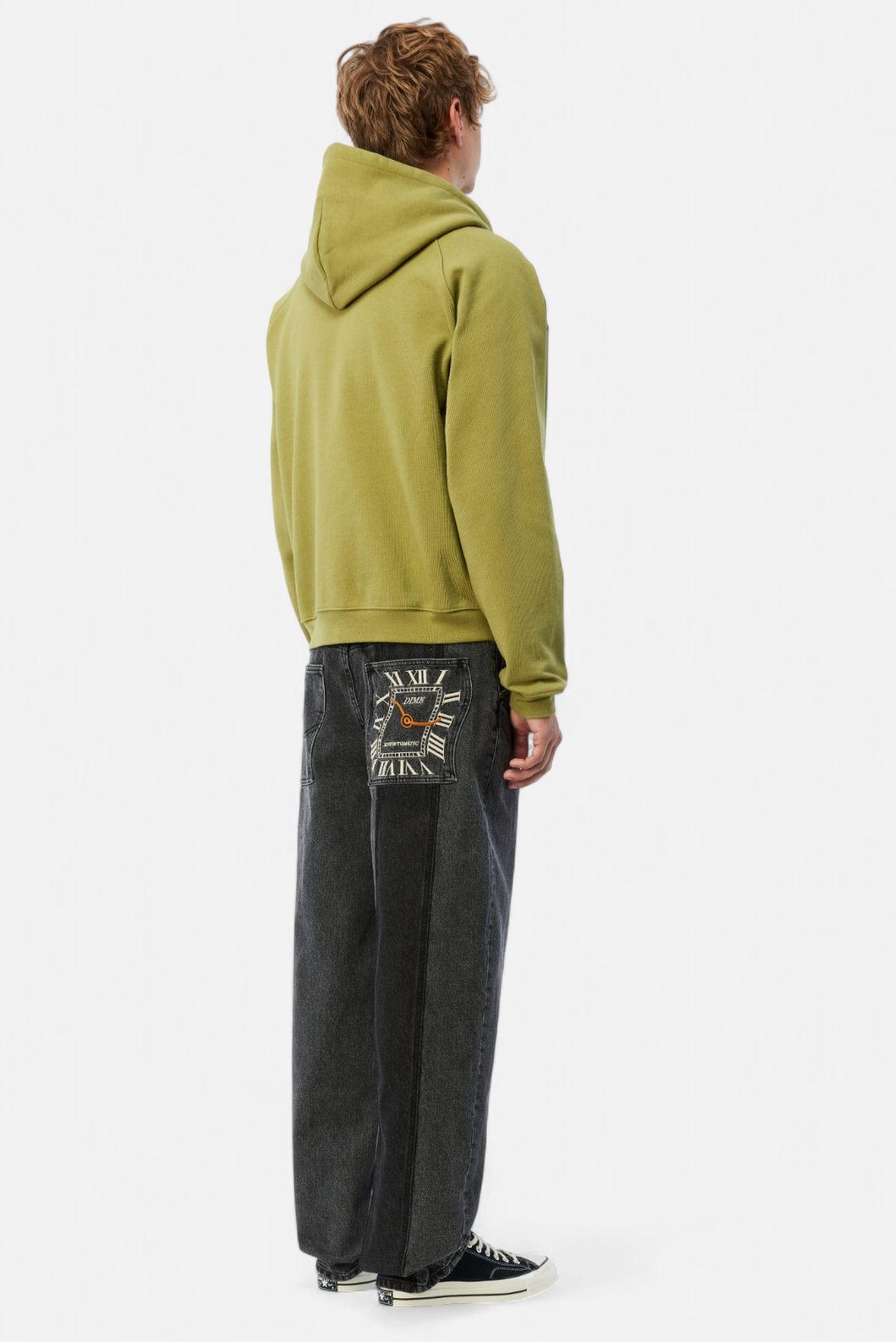 Cursive Small Logo Zip Hoodie