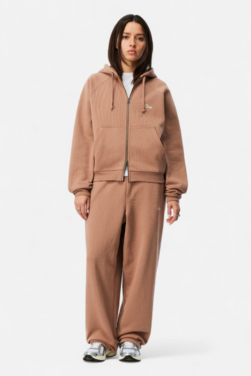 Cursive Small Logo Zip Hoodie