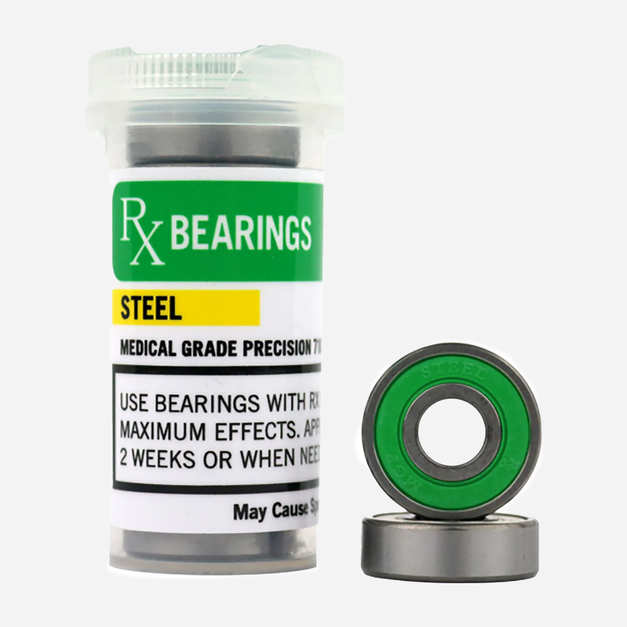 Rx Bearings green Steel Bearings